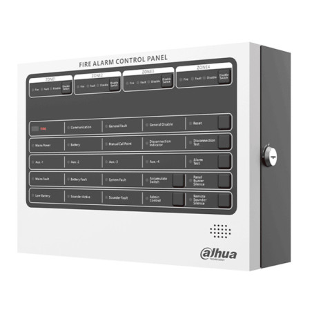 Panel Central de incendios convencional - 4 zonas - DHI-HY-C102-4 Dahua - 1
