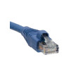 Patch cord AZUL de cable UTP Cat. 6 con rango de flamabilidad LSZH de 2.1m (7ft) - 6H460-07L Leviton - 1