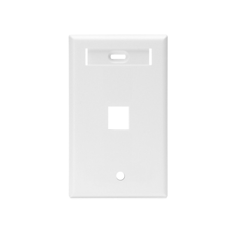 Faceplate sencillo que adapte las aberturas NEMA estándar - 42080-1WS  - 2