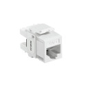 Salida lógica BLANCO para datos sencillo Cat 6 - Jack RJ-45 - 61110-RW6 Leviton - 1