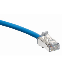 Patch cord AZUL Categoría 6A de 3mts - U/FTP - 28AWG - H6A10-10L Leviton - 1