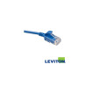 Patch cord AZUL de cable UTP Cat. 6 con rango de flamabilidad LSZH  - 6H460-01L Leviton - 1