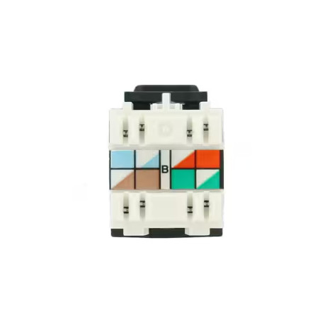 Jack categoría 6 para patch panel - 61110-RE6 Leviton - 2