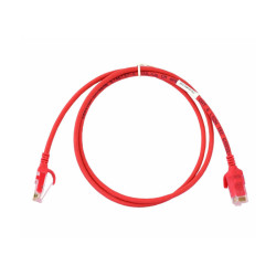 Patch cord ROJO de cable UTP Cat 6 - LSZH - 6H460-03R Leviton - 1