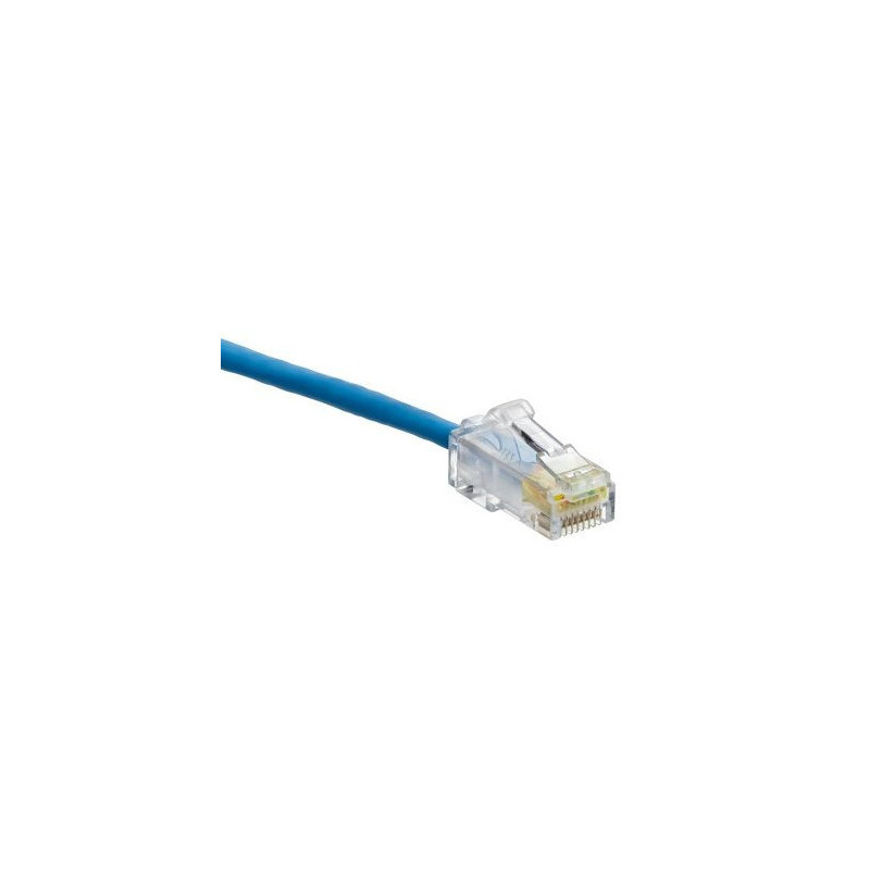 Patch cord AZUL de cable UTP Cat 6 - LSZH de 1.5m - 6H460-05L Leviton - 1