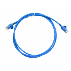 Patch cord AZUL de cable UTP Cat 6 - LSZH de 1.5m - 6H460-05L Leviton - 2