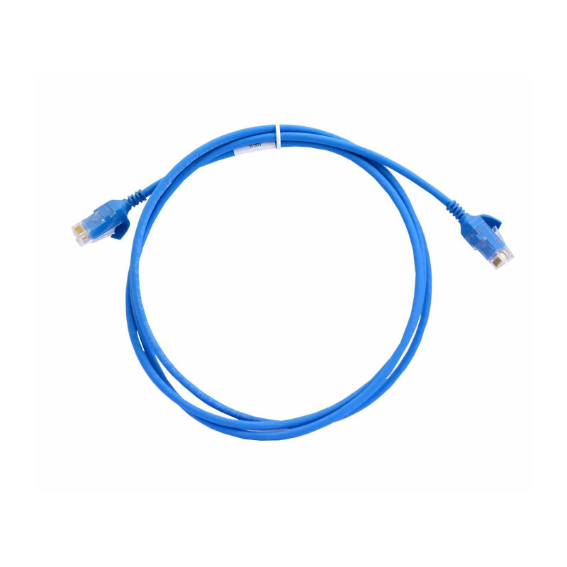 Patch cord AZUL de cable UTP Cat 6 - LSZH de 1.5m - 6H460-05L Leviton - 2