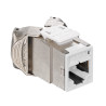 Jack Blanco Cat 6A blindado, supporta 1000BASE-T - ANSI/TIA-606-C/568.2-D - 6ASJK-RW6 Leviton - 1