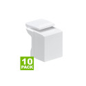 Insertos o modulo ciego QuickPort - 41084-0BW Leviton - 1