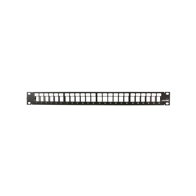 Patch Panel De 24 Puertos Cat 6 tipo herraje - 49255-H24 Leviton - 1