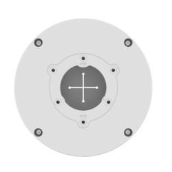 Caja trasera para cámaras tipo bala. Compatible con: QNO-C8083R/C9083R - SBO-140BW hanwha vision - 1