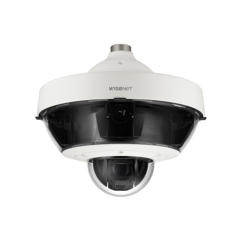 Camara - Network 5 canales 2MP / 5MP X 4 + 2MP 32x PTZ - PNM-9322VQP hanwha vision - 2