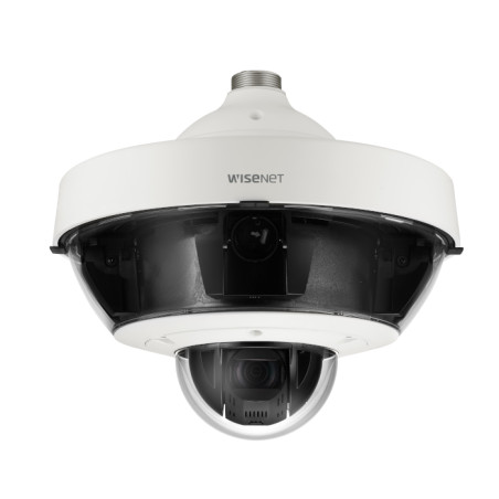 Camara - Network 5 canales 2MP / 5MP X 4 + 2MP 32x PTZ - PNM-9322VQP hanwha vision - 2