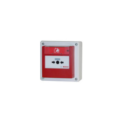 Pulsador Manual con Vidrio LSNi IP67 Uso Exterior Rojo - FMC-420RW-HSRRD BOSCH - 1