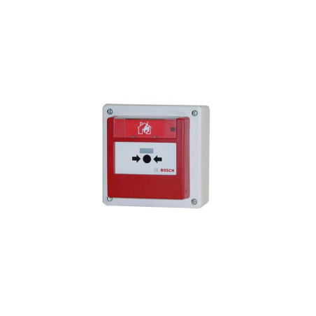 Pulsador Manual con Vidrio LSNi IP67 Uso Exterior Rojo - FMC-420RW-HSRRD BOSCH - 1