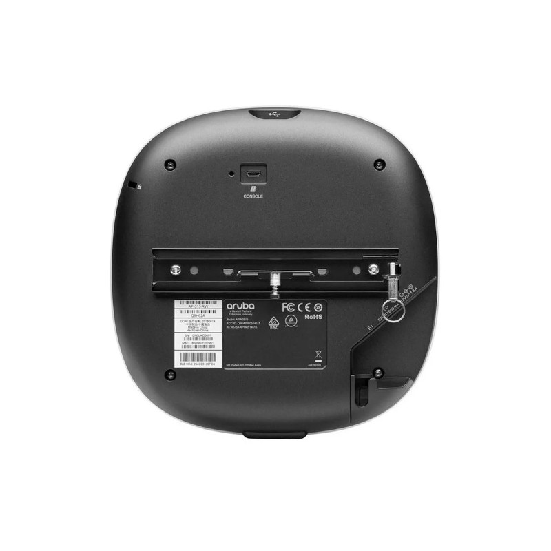 Punto de acceso unificado para campus HPE Aruba Networking AP‑515 (RW) radio dual 4x4/2x2 802.11ax antenas internas - Q9H62A Aru