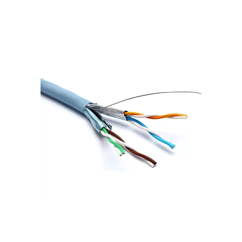 Cable F/UTP Cat 6A CM Gris de 305 metros: Solución Confiable para Cableado Estructurado - Siemon - 19SC9A6M4-A5 Siemon - 1