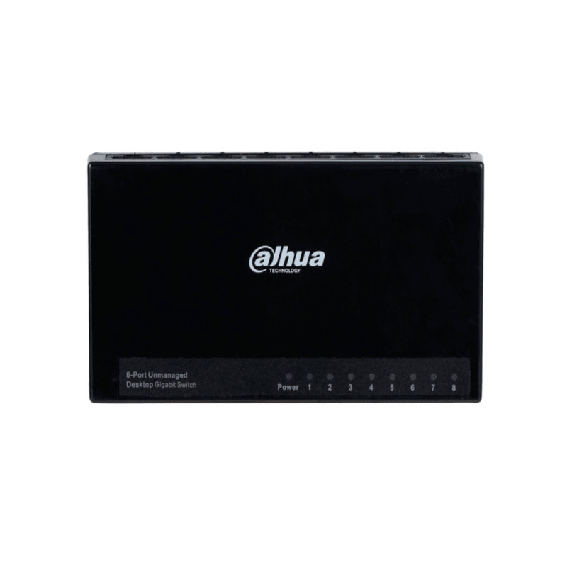Switch Dahua Giga No Administrable 8 puertos 10/100/1000 - DH-PFS3008-8GT-L Dahua - 2