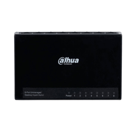 Switch Dahua Giga No Administrable 8 puertos 10/100/1000 - DH-PFS3008-8GT-L Dahua - 2