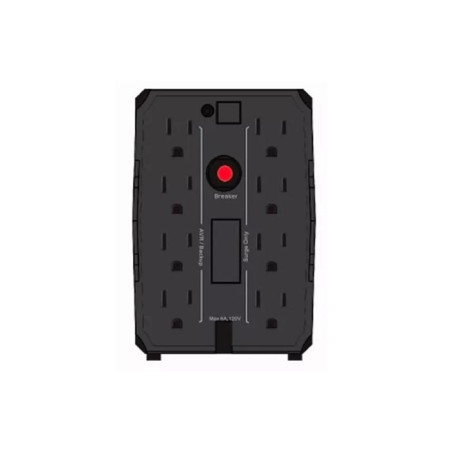 UPS 1000va/400w con 8 tomas (4 con supresion regulacion y backup y 4 con supresion) - UBI1000 cdp - 2