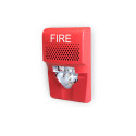 Bocina de pared compacta  luz estroboscópica, 15-75cd rojo marcado de FUEGO - G1AVRF-SP EDWARDS - 1