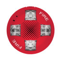 Sirena estrobo de techo 15-115 cd rojo marca FUEGO - GCAVRF-SP EDWARDS - 1