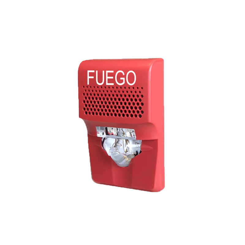 Estrobo Multi-cd - 24V Roja con Fuego - G1VRF EDWARDS - 1