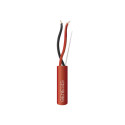 2 conductores tipo FPLR sin blindar, de color rojo - 305 metros de cable, 16 AWG - 43111104 Honeywell - 1