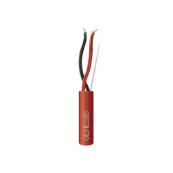 2 conductores  tipo FPLR sin blindar, de color rojo - 305 metros de cable, 16 AWG - 43111104 Honeywell - 1