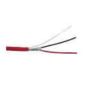 Cable 16 AWG 2 conductores tipo FPLR con Blindaje de color rojo - 305 mts - 44061104 Honeywell - 1