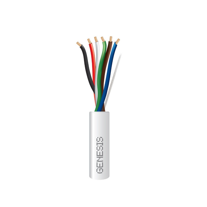 Caja de cable girs 22/6 trenzado sin blindaje CM/CL2 - 305 metros - 11071109 Honeywell - 1