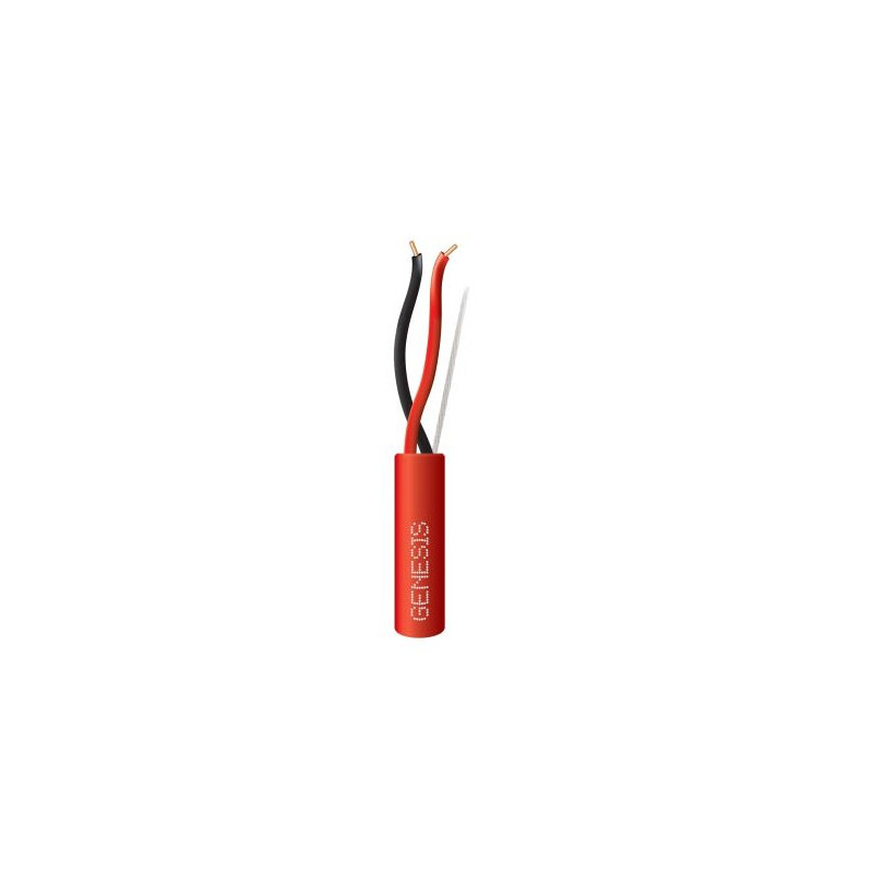 Cable 14/2 SOL FPLP 1M RL rojo -  45131004 Honeywell - 1