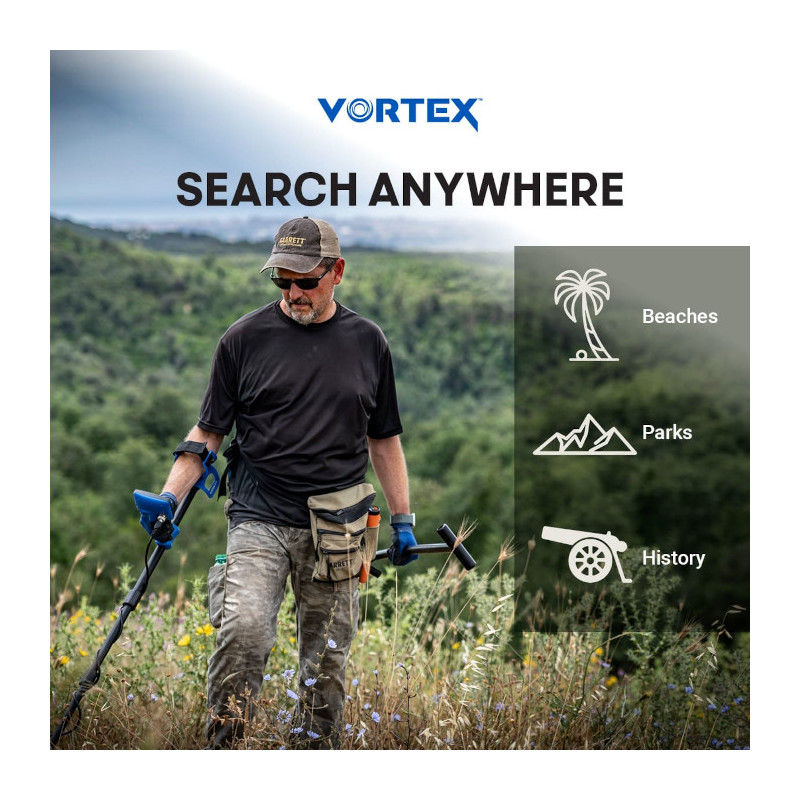 Detector de metales - Garrett Vortex VX9 - 1143060 Garret - 2