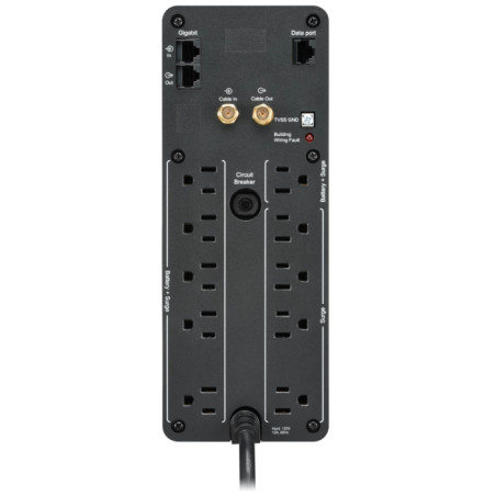 UPS PRO BR 1100 VA, 10 tomas de salida, 2 puertos USB de carga, AVR - BR1100M2-LM APC - 1