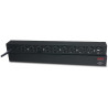Unidad PDU para rack básica de 1 U, 15A, 120 V, (10) 5-15  - AP9562 APC - 1