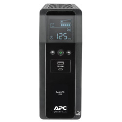 UPS PRO BR 1350 VA, 10 tomas de salida, 2 puertos USB de carga, AVR - BR1350M2-LM APC - 2