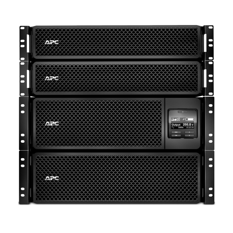 Unidad Smart-UPS SRT de APC, 10 kVA con 2 transformadores reductores de 5 kVA, de 208/240 V a 120 V - SRT10KXLT-5KTF2 APC - 1