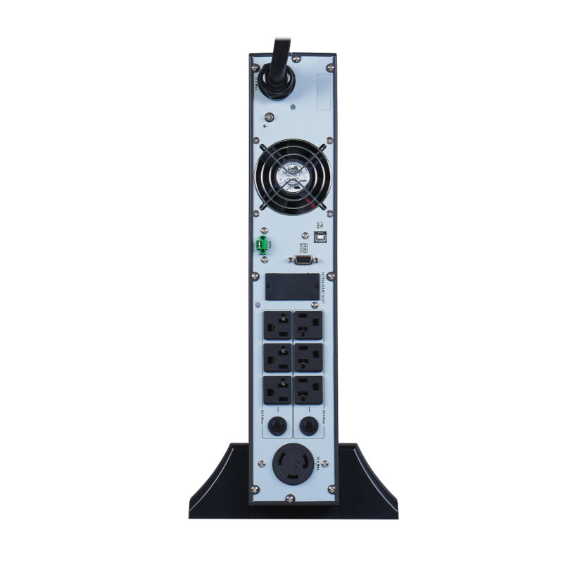UPS On-Line, 3kVA, ión-litio, Rack/Torre 2U, 120V, 6 tomas NEMA 5-15R + 1 NEMA L5-30R - SRVSL3KRARK APC - 1