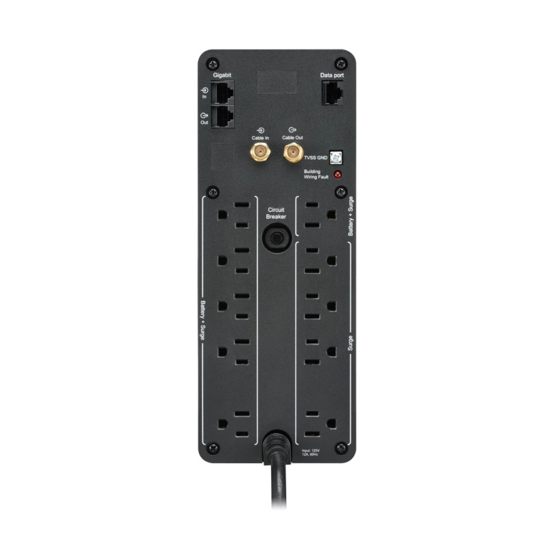UPS PRO BR 1500 VA, 10 tomas de salida, 2 puertos USB de carga, AVR - BR1500M2-LM APC - 2