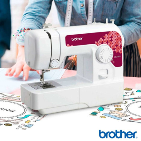 Máquina de coser y remendar básica, ligera y fácil de usar - VX1445 Brother - 2
