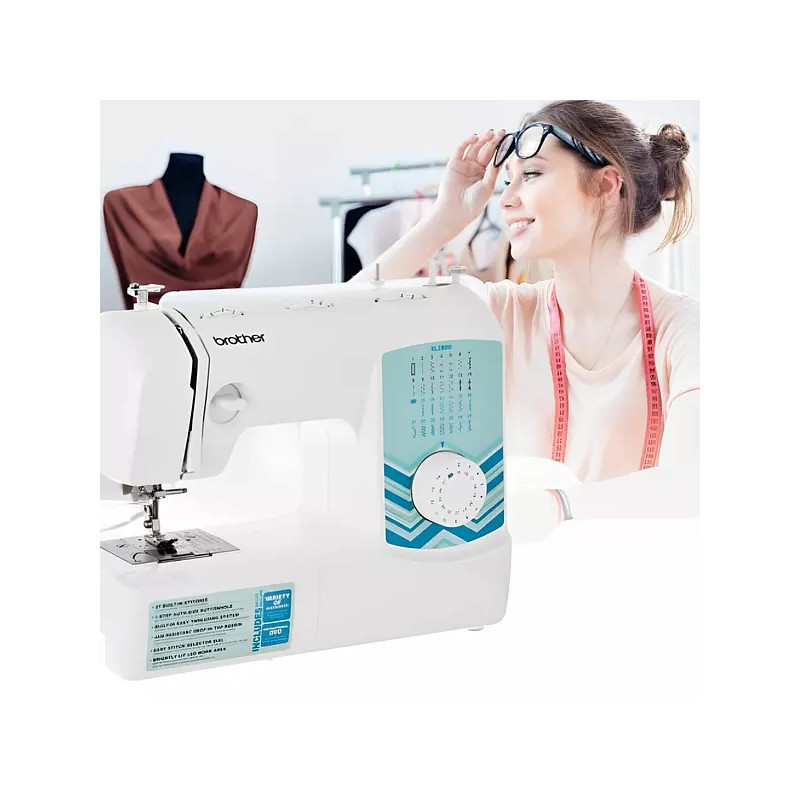 Máquina de coser confiable con 27 puntadas incorporadas - XL2800 Brother - 3