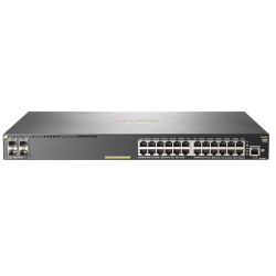 HPE Aruba Networking 2930F 24G PoE+ 4SFP Switch (JL261A) Aruba - 1