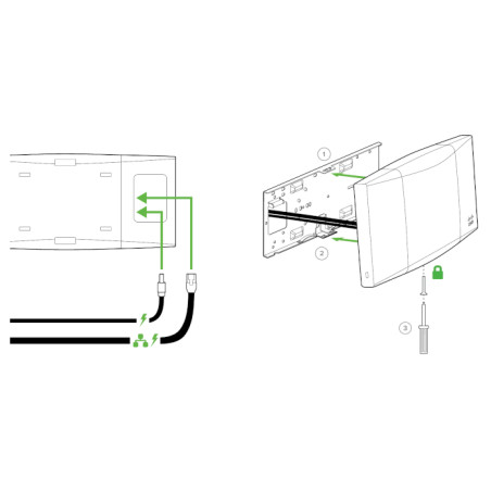 Punto de acceso inalámbrico Cisco Meraki MR36 802.11ax 1.70Gbit/s - 2.40GHz, 5GHz - Tecnología MIMO - 1 x Red (RJ-45) - MR36-HW 