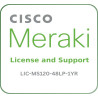 Suscripción de licencia  Cisco Meraki Enterprise License - 1Año - LIC-MS120-48LP-1YR Cisco - 1