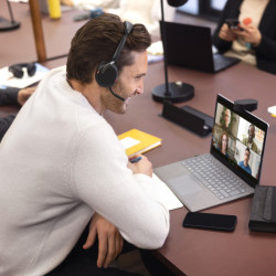 Auriculares Evolve2 65 Flex Inalámbrico Estéreo - Binaural - Supra-aural - 3000cm - Bluetooth - 26699-999-999 Jabra - 2