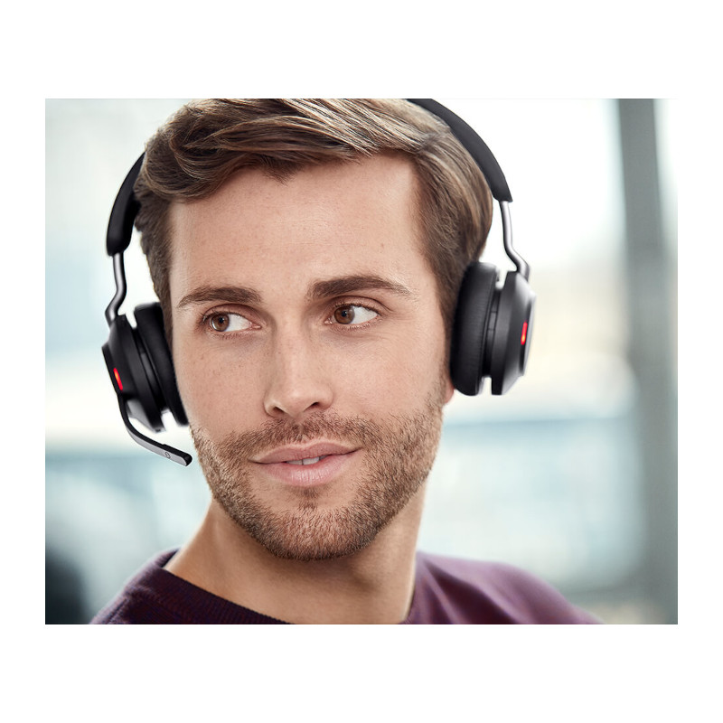 Auriculares Evolve2 65 Inalámbrico Estéreo - Negro - Certificación Microsoft Teams - Binaural - 26599-999-999 Jabra - 3