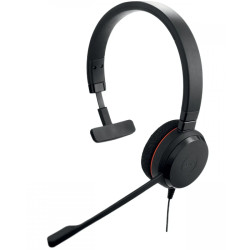 Auriculares Jabra Evolve 20 Cableado Mono - Negro - Certificación Microsoft Teams - 4993-823-169 Jabra - 2