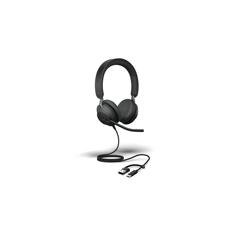 Auriculares Jabra Evolve2 40 SE Cableado Sobre la oreja Estéreo - 24189-999-799 Jabra - 1