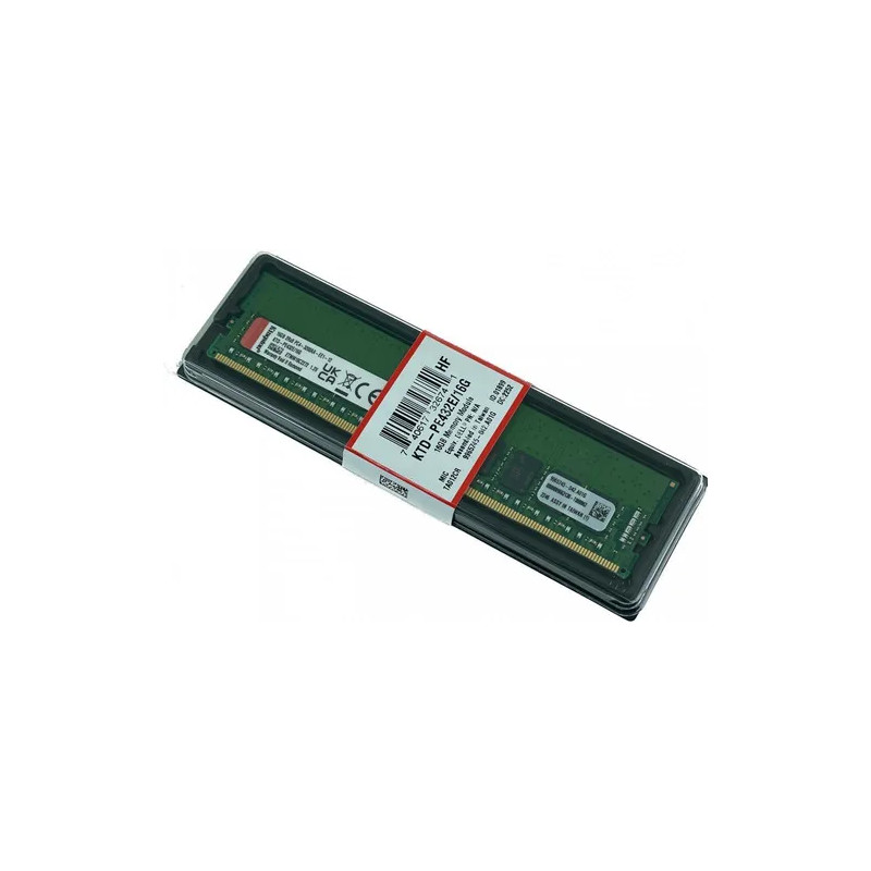 Memoria RAM Kingston para Servidor - 16GB - DDR4-3200/PC4-25600 DDR4 SDRAM - 3200MHz - KTD-PE432E/16G Kingston - 1