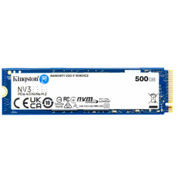 Unidad de estado sólido Kingston NV3 - M.2 2280 - 500GB - PCI Express NVMe - SNV3S/500G Kingston - 1